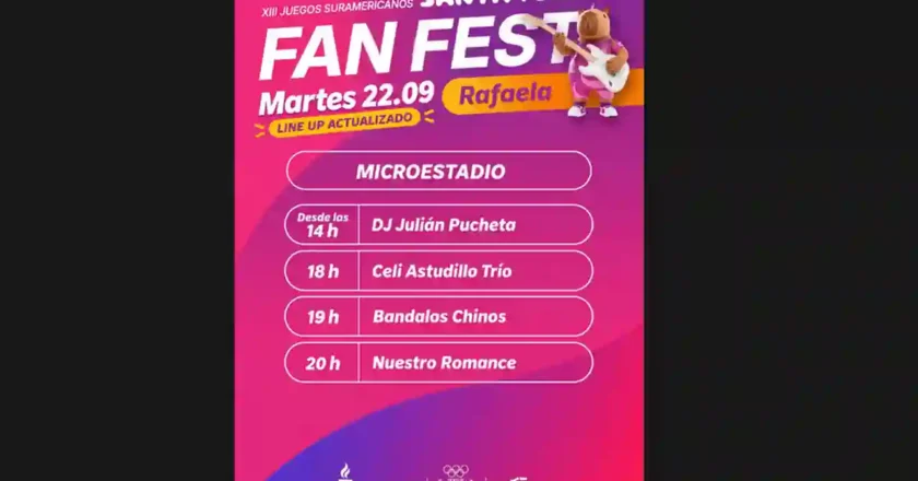 Bandalos Chinos y Nuestro Romance cierran el Fan Fest del martes