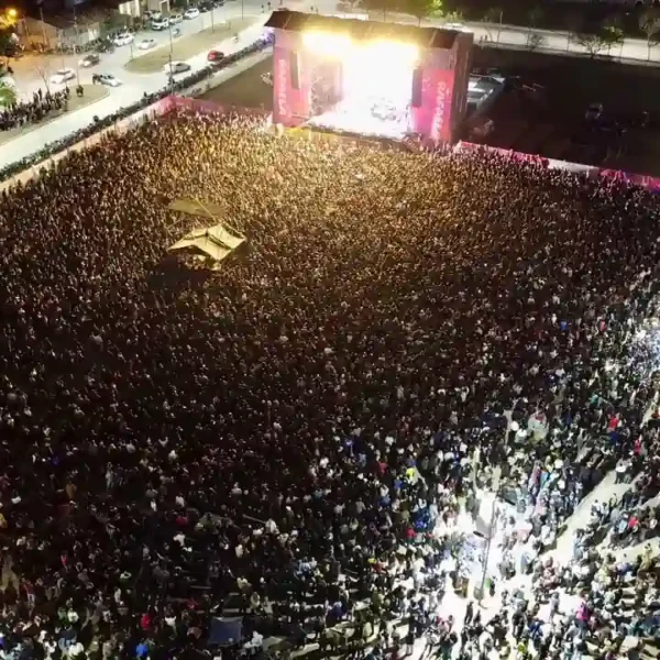 Rafaela volvió a hacer historia con un nuevo récord de público en el Fan Fest