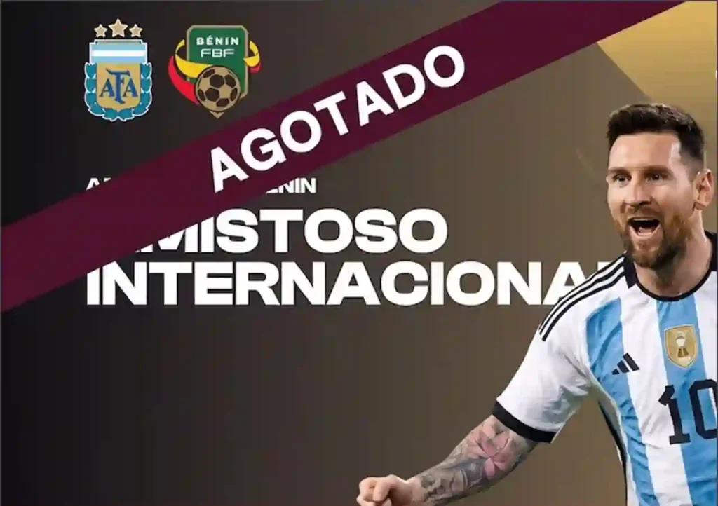 Despedida de Messi: se agotaron en menos de dos horas las entradas para verlo ante Benín 1 Despedida de Messi: se agotaron en menos de dos horas las entradas para verlo ante Benín