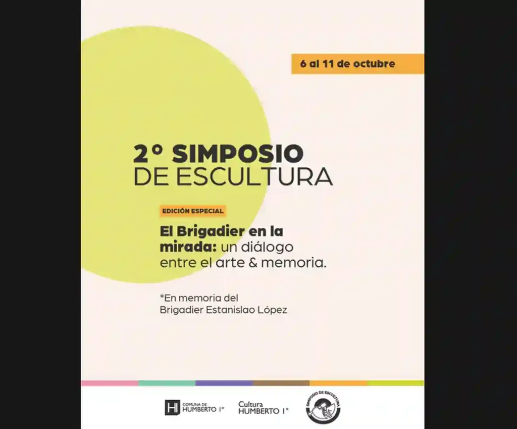 Humberto Primo se prepara para el 2° Simposio de Escultura