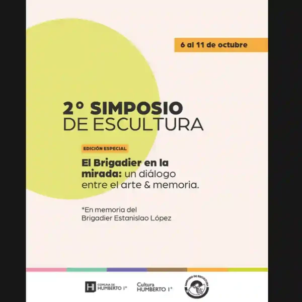 Humberto Primo se prepara para el 2° Simposio de Escultura
