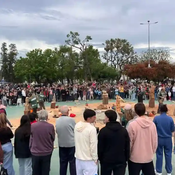 Humberto Primo cerró el 2° Simposio de Escultura con una jornada de arte, encuentro y música