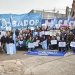 SADOP Rosario y AMSAFE se movilizaron al Ministerio de Educación para reclamar por los cargos y las condiciones de las escuelas