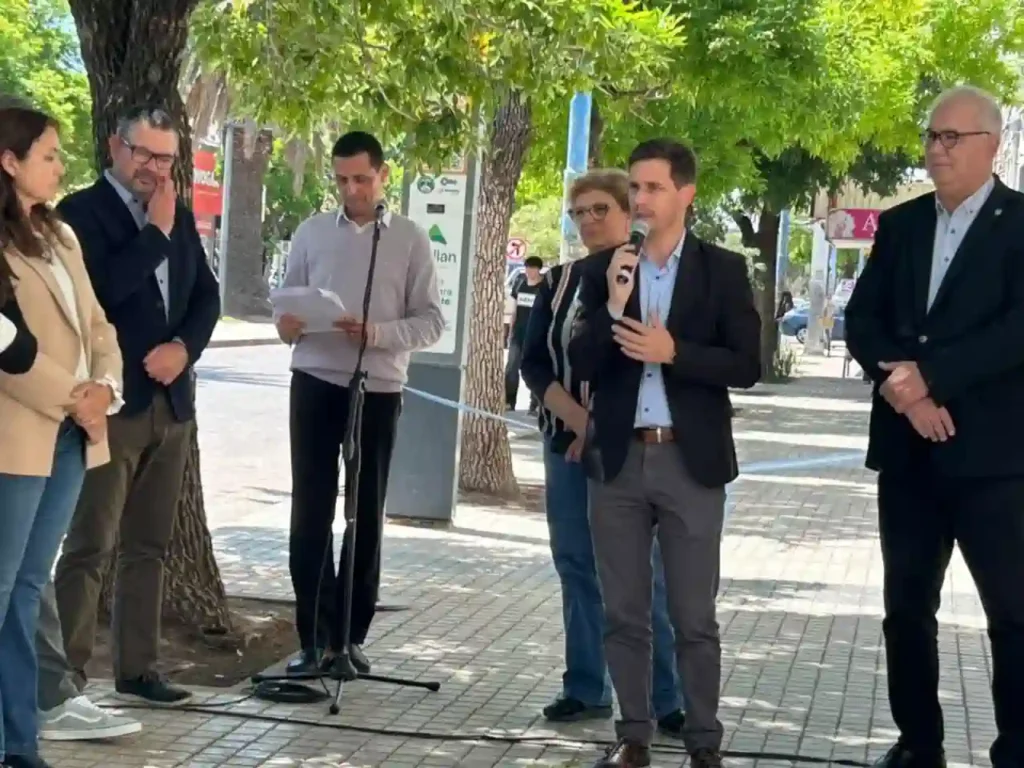 Rafaela inauguró las nuevas veredas del centro y apuesta a una ciudad más accesible