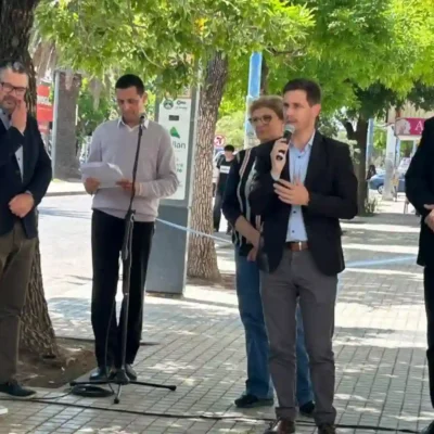 Rafaela inauguró las nuevas veredas del centro y apuesta a una ciudad más accesible