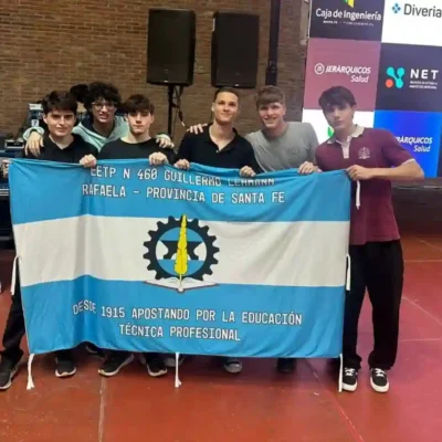 Alumnos de la Escuela Técnica Guillermo Lehmann ganaron una competencia nacional de programación